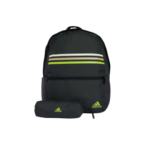 Adidas Рюкзак из переработанного полиэстера с тканью в рубчик унисекс черный