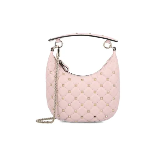 Valentino Garavani Rockstud Телячья кожа Сумка Женская Розовая