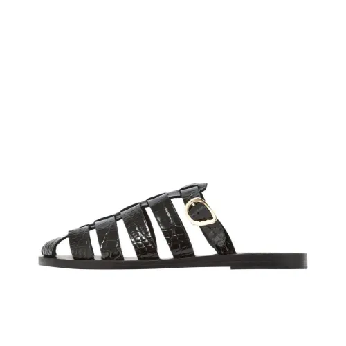 ANCIENT GREEK SANDALS Домашние тапочки Женские Черный