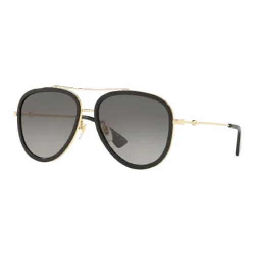 GUCCI Aviator Солнцезащитные очки Унисекс Черный