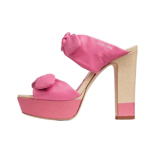 Jimmy Choo Слипоны Женские Розовые