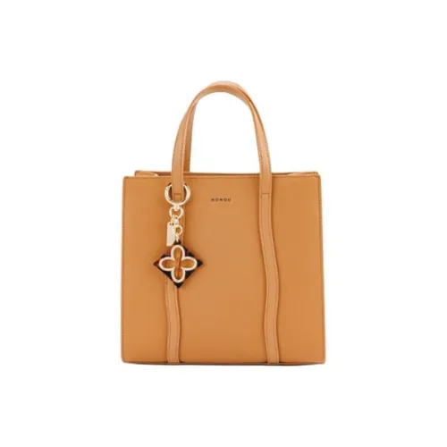 HONGU Сумка из коровьей кожи Сумка для покупок Переносная сумка через плечо Сумка среднего размера Женская Цвет печенья Жемчужно-белый