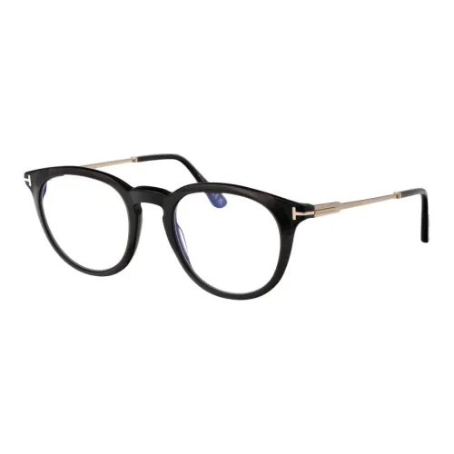 TF Ацетат Кошачий глаз Оправы для очков Мужской Черный