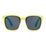 Желто-синяя оправа с серыми линзами B12