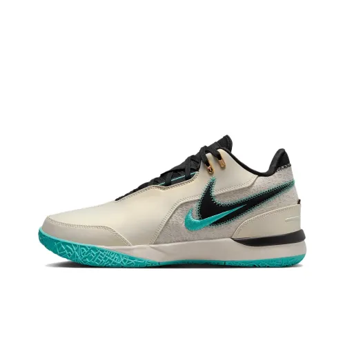 Nike LeBron NXXT Gen AMPD EP Low Топ Баскетбольные кроссовки Мужской Умбра Синий черный Азиатская версия