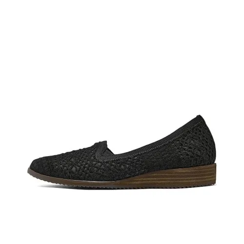Skechers Modern Comfort Low Топ Кэжуал Женский Черный