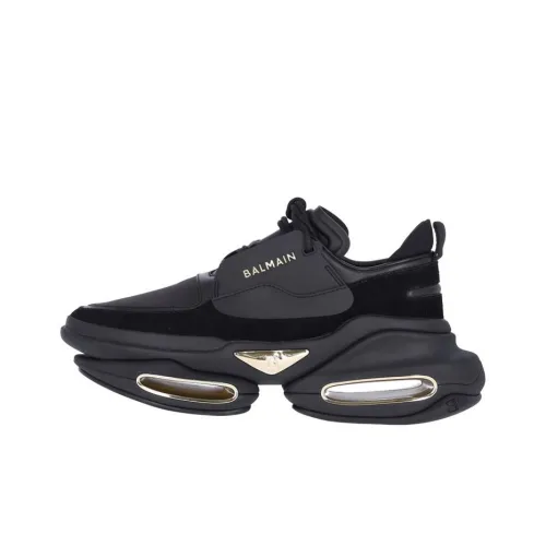 BALMAIN B Смелый Низкий Топ Повседневная Обувь Мужская Черная