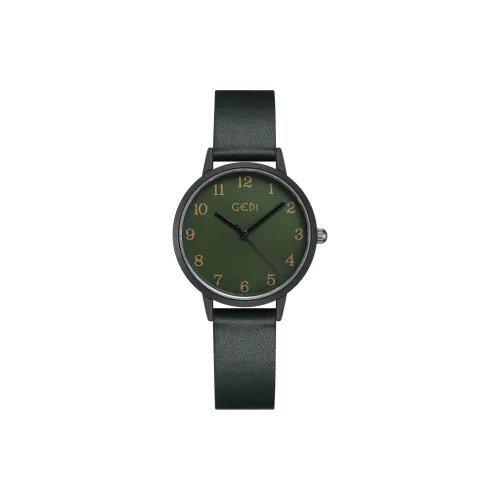 GEDI Кварцевый Movement Женские часы 32 мм Зеленые