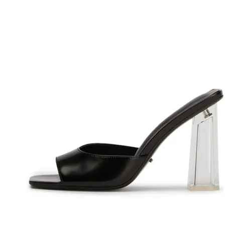 Tony Bianco Резиновая подошва противоскользящие слипоны женские черные