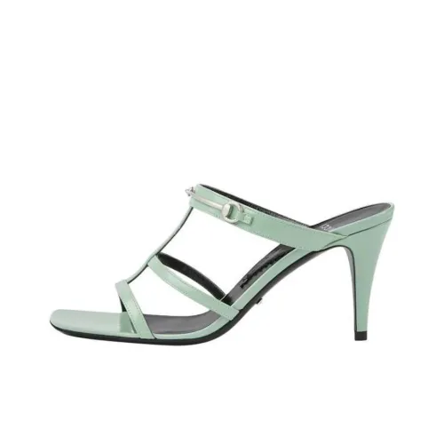 GUCCI Слипоны Женские Мятно-зеленый