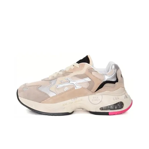 PREMIATA Casual Низкий Топ Бежевый Женский