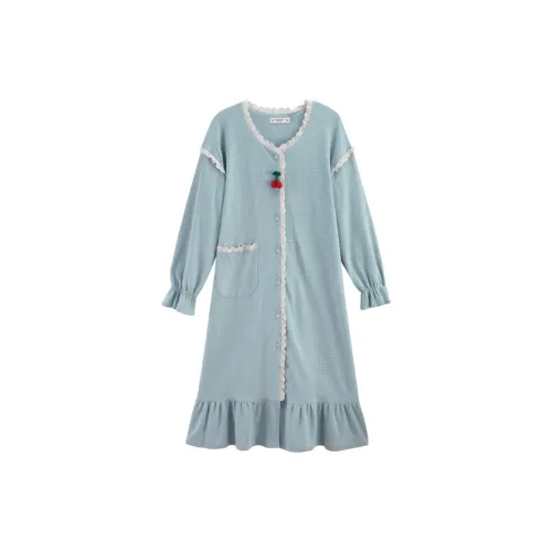 Empowering Words Ночная сорочка Женская Небесно-голубая