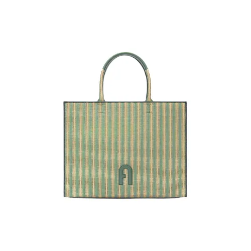 Furla Opportunity Рафия Тоут Сумка Сумка для покупок Сумка Женская Минеральный Зеленый