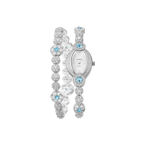 LANDU Кварцевый механизм Женские часы 24,5 мм Белый