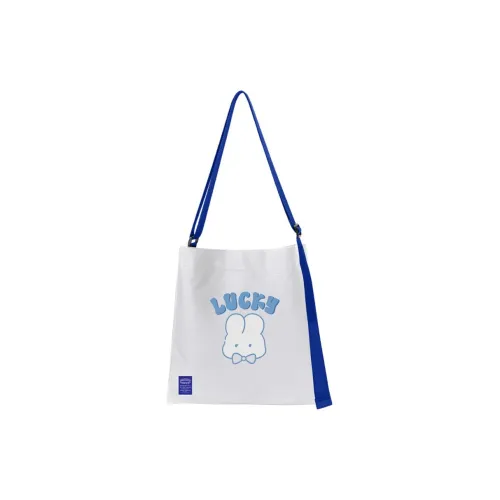 ElevethSign Полиэстер Плечевая сумка Стандартная Женская Удача Кролик Белый