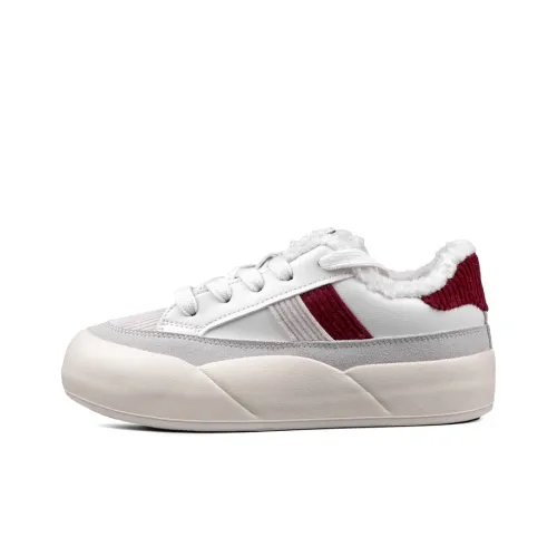 WENPU Термический Амортизация Увеличение Высоты Устойчивый к Износу Легкий Низкий Топ Скейтборд Кроссовки Женские