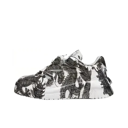 VERSACE Odissea Скейтборд Кроссовки Мужские Черный Белый