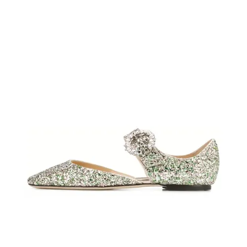 Jimmy Choo Gina Ballerina Женские повседневные туфли Женские Мятно-зеленый