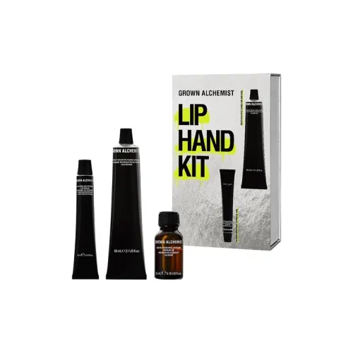 GROWN ALCHEMIST Hand And LIP Осветляющий Набор Hand Крем 65 мл + Lip Balm 12 мл + Сыворотка 5 мл