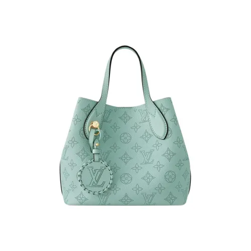 LOUIS VUITTON Blossom Кожа Moonlight Goddess Сумка через плечо Сумка Маленькая Женская Минеральный Синий