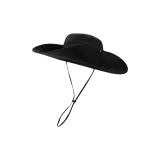 Двусторонняя марля свиной нос нижней заколки - черный