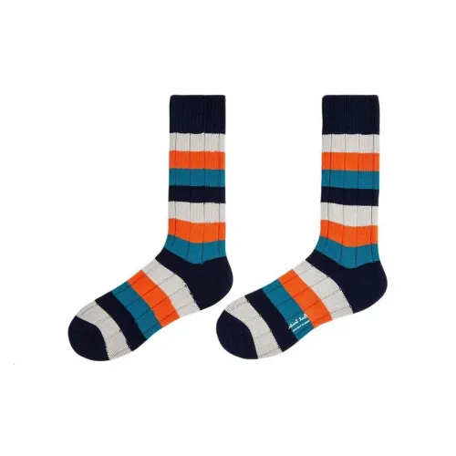 Paul Smith Носки Crew Мужские 1 Пачка Темно-Синий