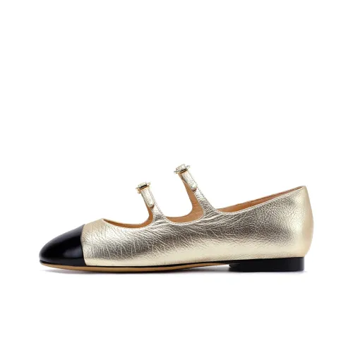 HARSON Грубый каблук Туфли Мэри Джейн Женские