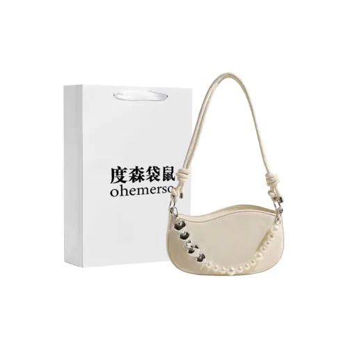 Dusen Kangaroo ПУ (полиуретан) Одно плечо Сумка Стандартная Женская Белая Розовая Зеленая Хаки