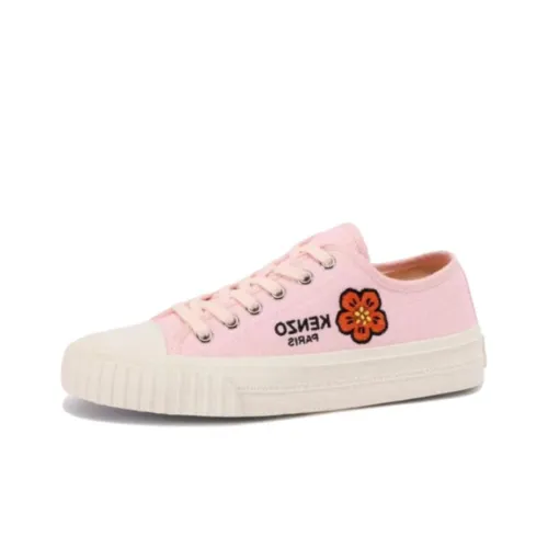 KENZO Boke Flower Series Кеды Низкие Светло-Розовые Женские