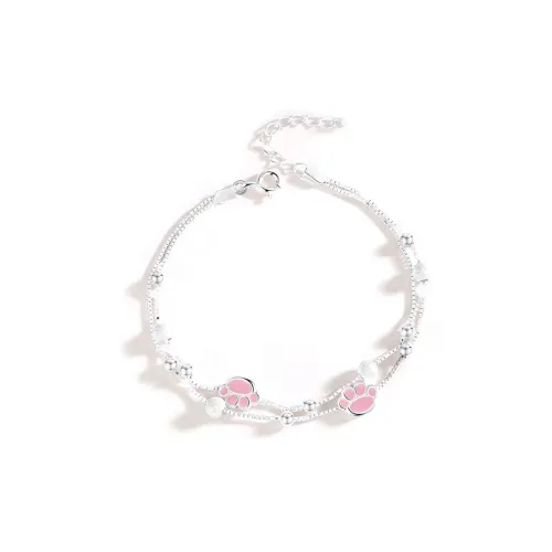 VIGG Компактный и Элегантный Повседневный Универсальный Браслеты с Розовыми Оттенками Женские