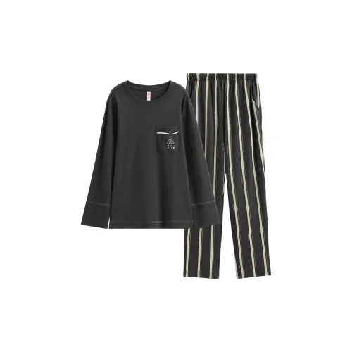 FENTENG Пижамный комплект мужской цвет угольно-серый