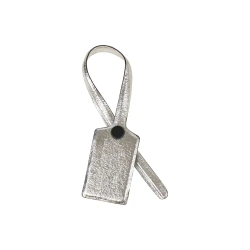 Off Белый Кожа Галстуки Унисекс