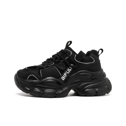 AIFUlIn Evelyn Устойчивые к истиранию противоскользящие низкие топовые кроссовки с толстой подошвой женские