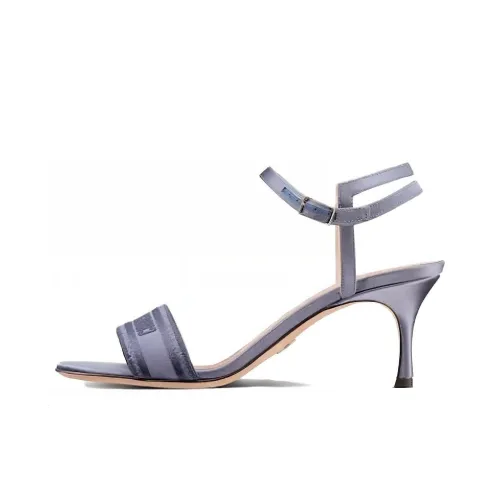 DIOR Dway One Ремешок Сандалии 6,5 см Женские Темно-Серый