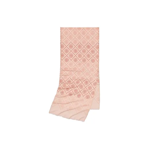 Tory Burch Вязаные шарфы Женские Розовый