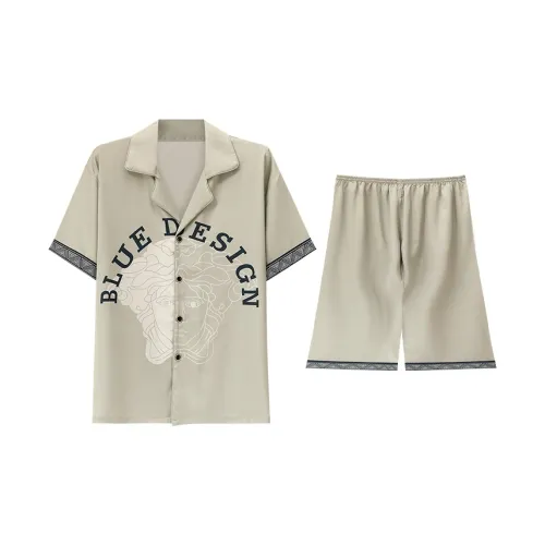 The Story Of The Flower Season Пижамный комплект Мужской Абрикос