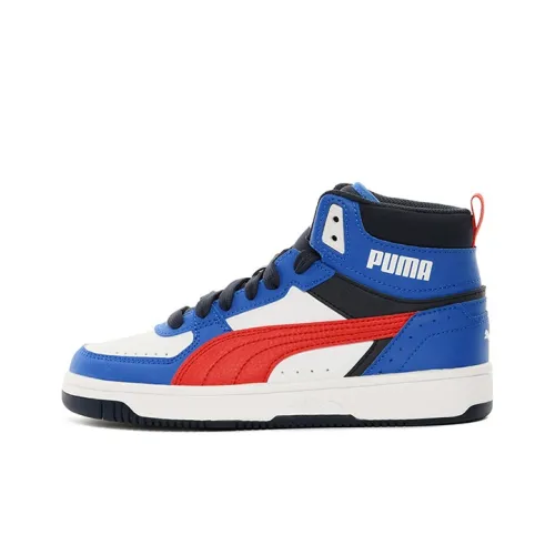 PUMA Rebound Joy MID Топ Скейтборд Кроссовки Унисекс Синий