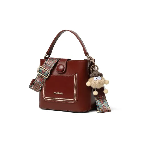 MILLIE'S Корова Кожа с Синтетической Кожей Сумка Стандартная Женская Карамель