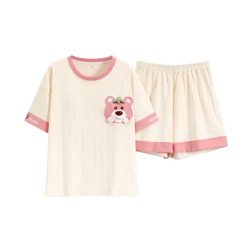 The Story Of The Flower Season Пижамный комплект Женские Ecru