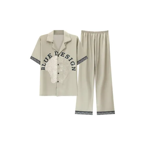 The Story Of The Flower Season Пижамный комплект Мужской Абрикос