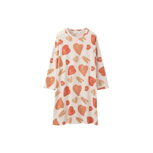 Huggy Kissy Ночная сорочка Женская Ванильный Желтый