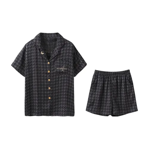 Huggy Kissy Пижамный комплект Женские Таинственный черный