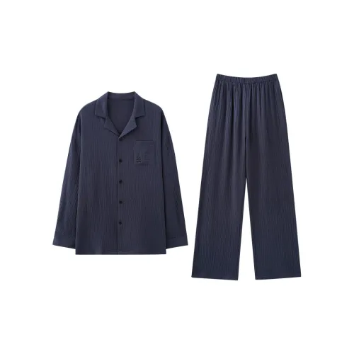 Tianmicat Pajama Комплект Мужской Темный Haze Синий