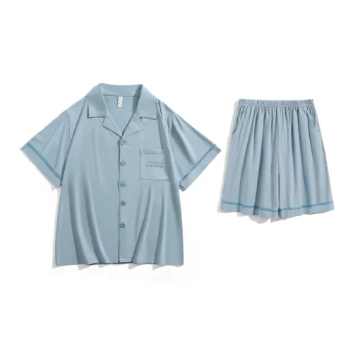 Fadaiqi Пижамный комплект мужской туманно-синий