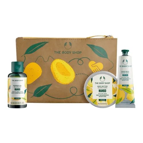 TheBodyShop Nourishing Манго Наборы для ухода гель для душа 60 мл + лосьон для тела 50 мл + крем для рук 30 мл