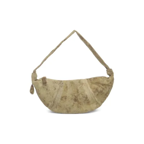 Lemaire Croissant Series Хлопок Сумка через плечо Сумка на плечо Унисекс Тауповый