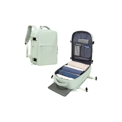 Victorian Traveler Полиэстер Ноутбук Рюкзак Сумка Стандартная Унисекс Зеленый Бежевый Черный