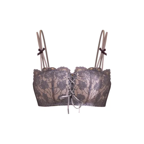 Бюстгальтер Flowers in Water женский дымчато-фиолетовый