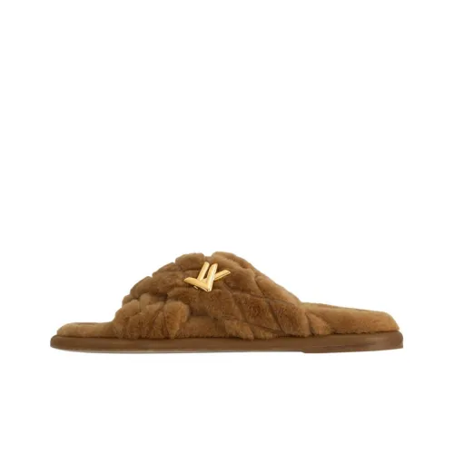 LOUIS VUITTON Bliss Слипоны Женские Коричневый