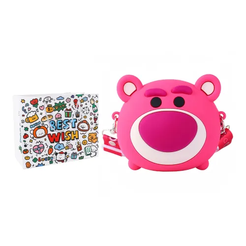 Disney Lotso Collection Коллекция Stitch силиконовая полиэстеровая сумка через плечо стандартная унисекс разноцветная